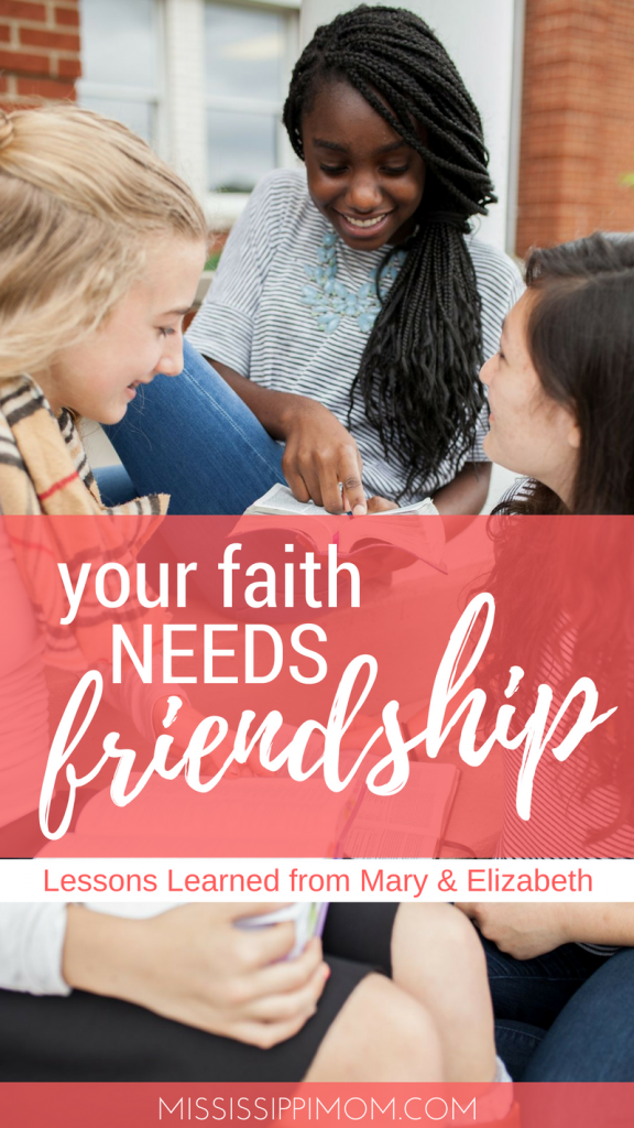 Your Faith Needs Friendship: A Lesson Learned from Mary and Elizabeth | Daily Christmas Devotions for Families | Family Advent Guide