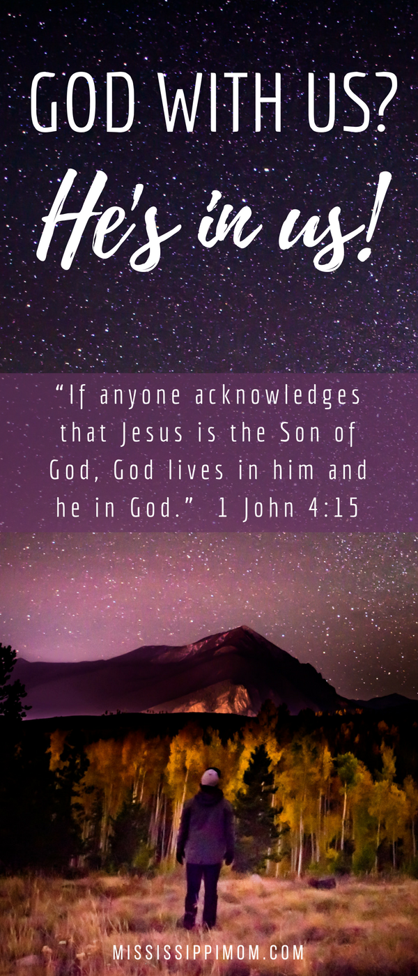 Immanuel means "God with us," but what does that mean for believers today?  For Mary, Joseph, the Shepherds and the Wise Men, it meant that God was literally living among them.  For Christians today, it means he is living within them.  25 Daily Christmas Devotions for Your Family