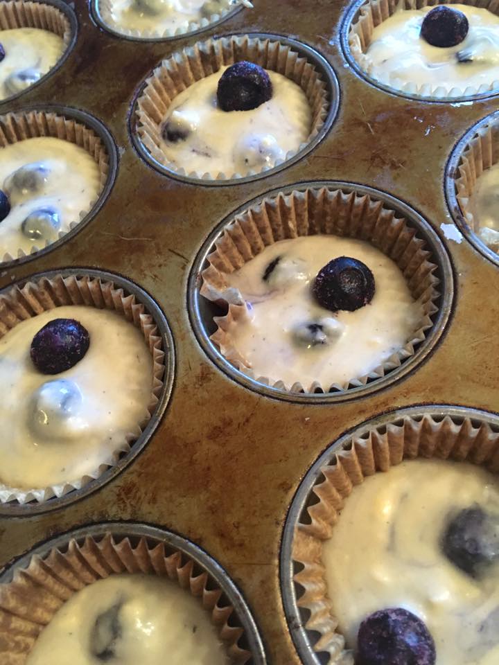 Delicious Blueberry Muffins with Streusel Topping are light and sweet, and kids love them!