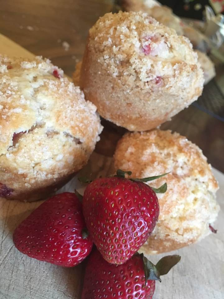 Quick, easy and delicious, these Fresh Strawberry Muffins are a tasty way to start your day! They're perfect for breakfast and brunch or even afternoon tea. Kids loves them, too!