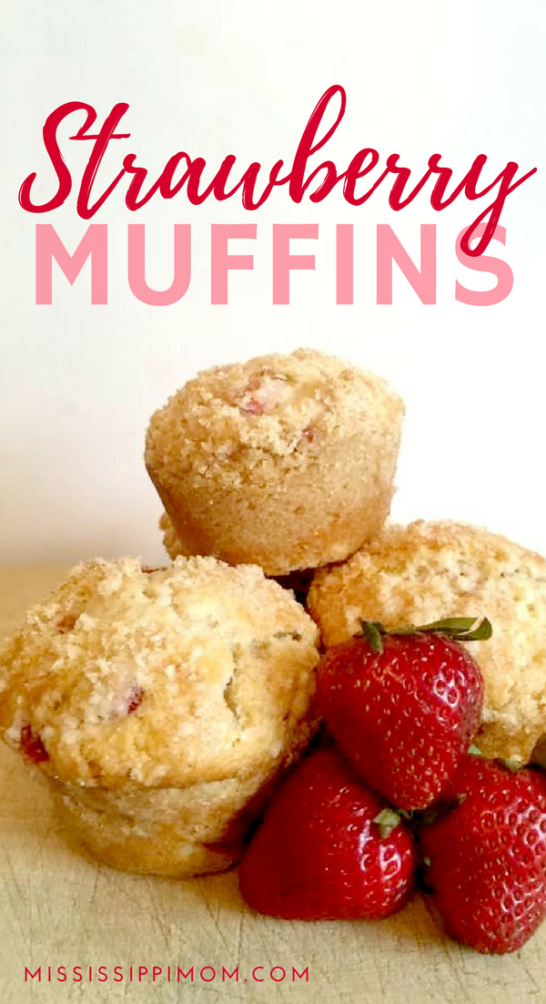 Quick, easy and delicious, these Fresh Strawberry Muffins are a tasty way to start your day! They're perfect for breakfast and brunch or even afternoon tea. Kids loves them, too!