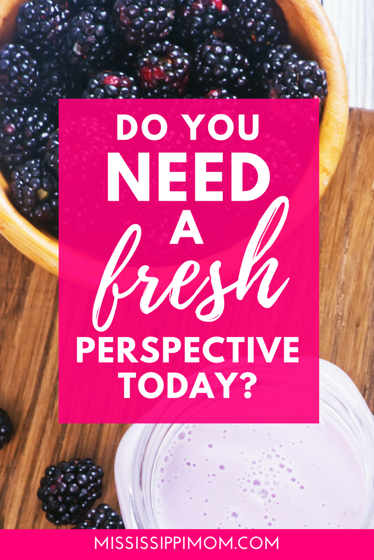 Sometimes we all need a fresh perspective, but how do we get one and how will it impact our lives?  | Faith | Endurance | Hope | Perspective