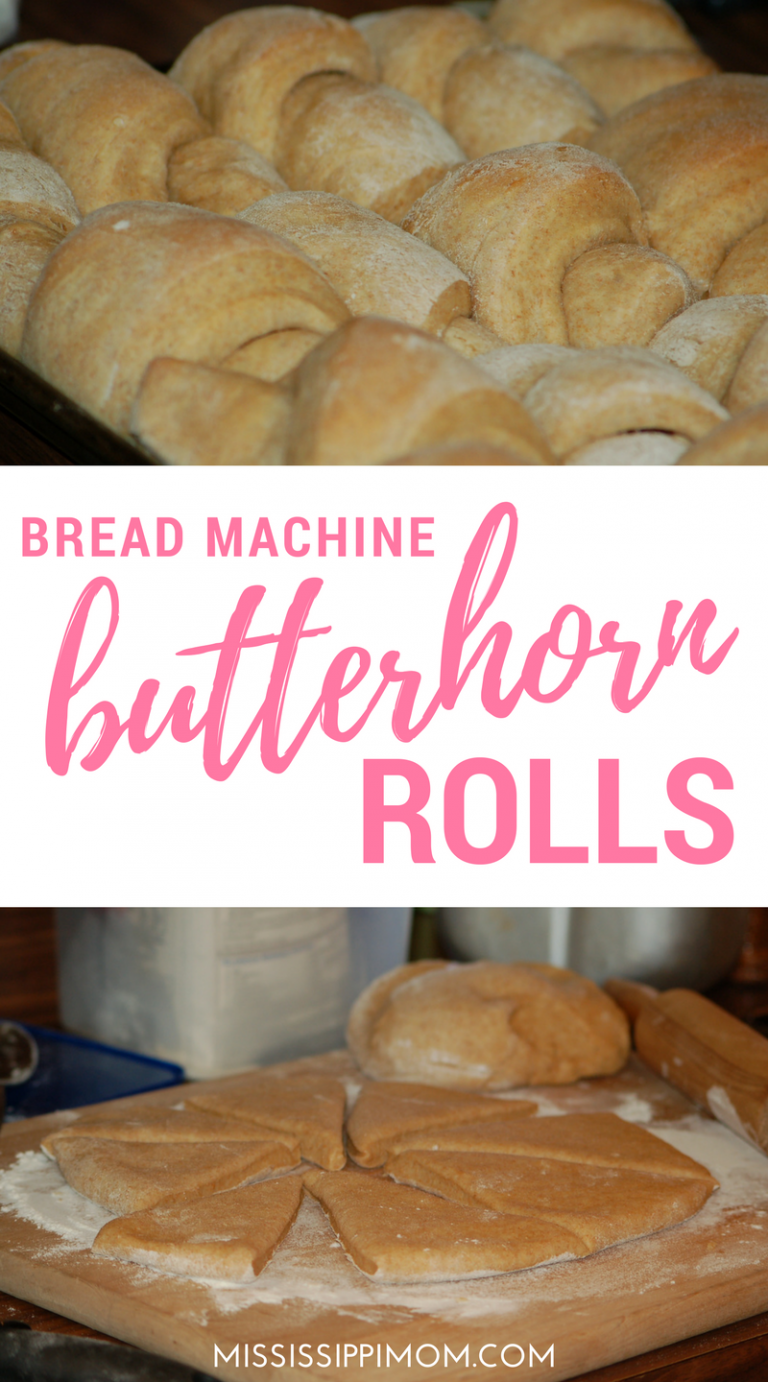 Bread Machine Butterhorn Rolls