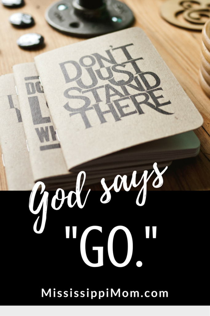 God says, "Go." Period. You don't have to be a missionary to make disciples.