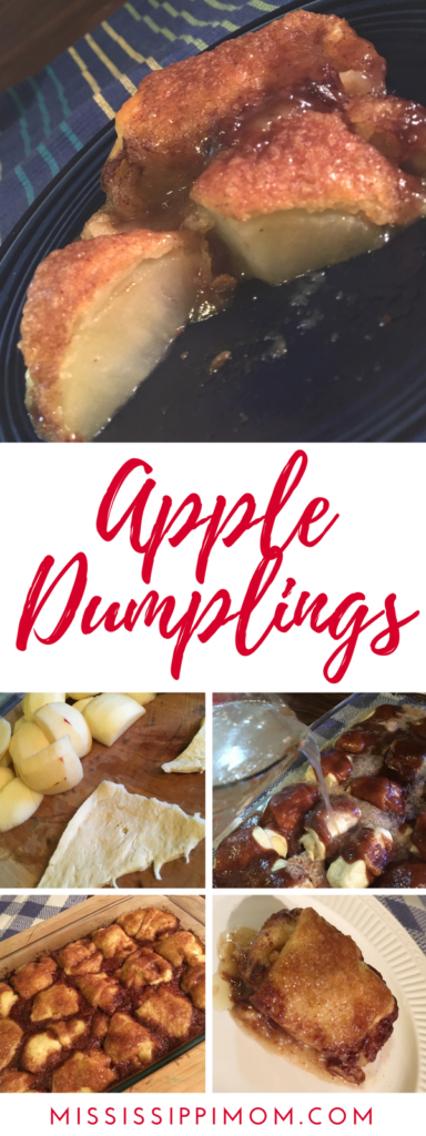How to Make the Easiest Apple Dumplings Ever Using Canned Crescent Rolls - MississippiMom.com
