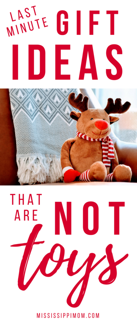 Watch your kids be excited to pull socks out of their stockings with these Last Minute Christmas Gift Ideas that are NOT toys!