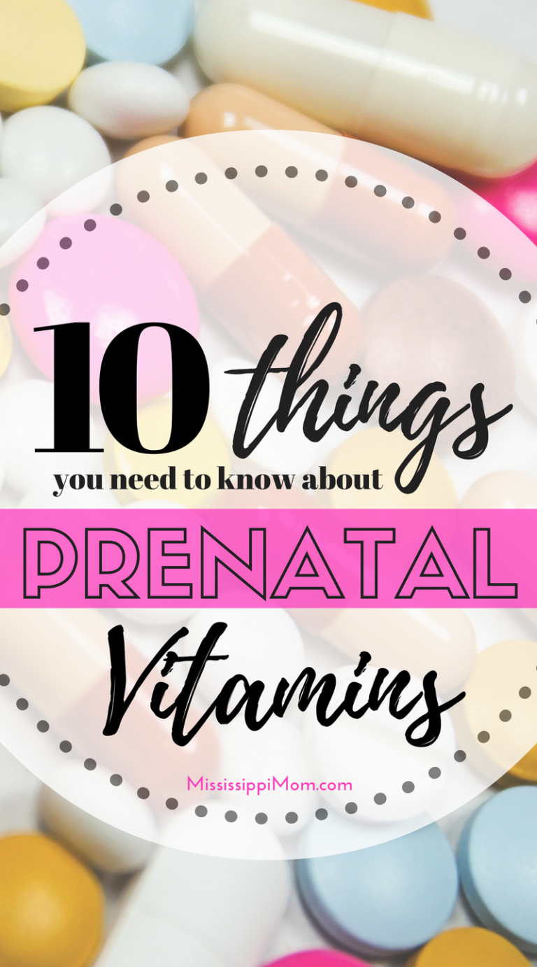 10 Things You Need to Know About Prenatal Vitamins